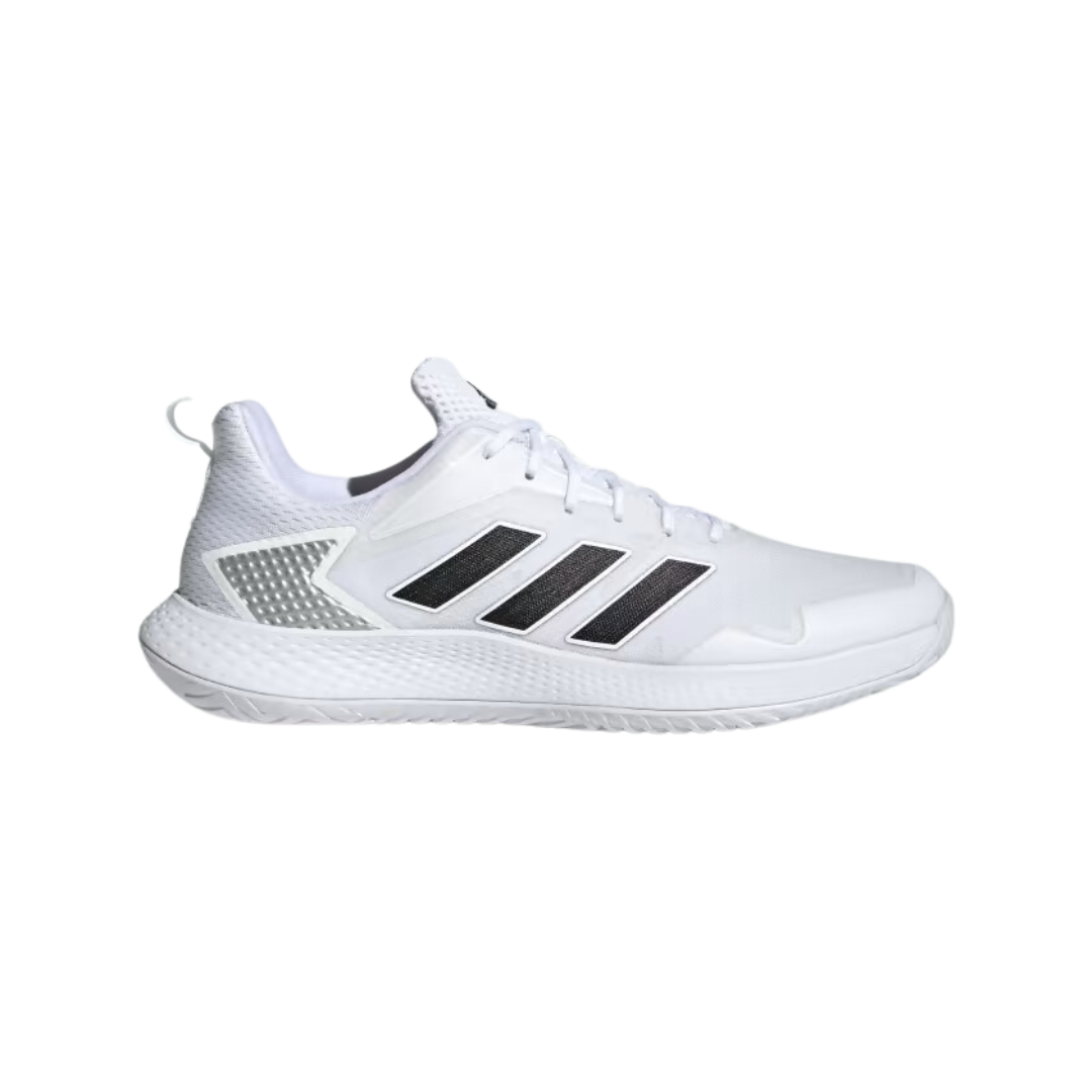 Adidas Defiant Speed Tennis Shoe Cloud White Core Black Matte Silver