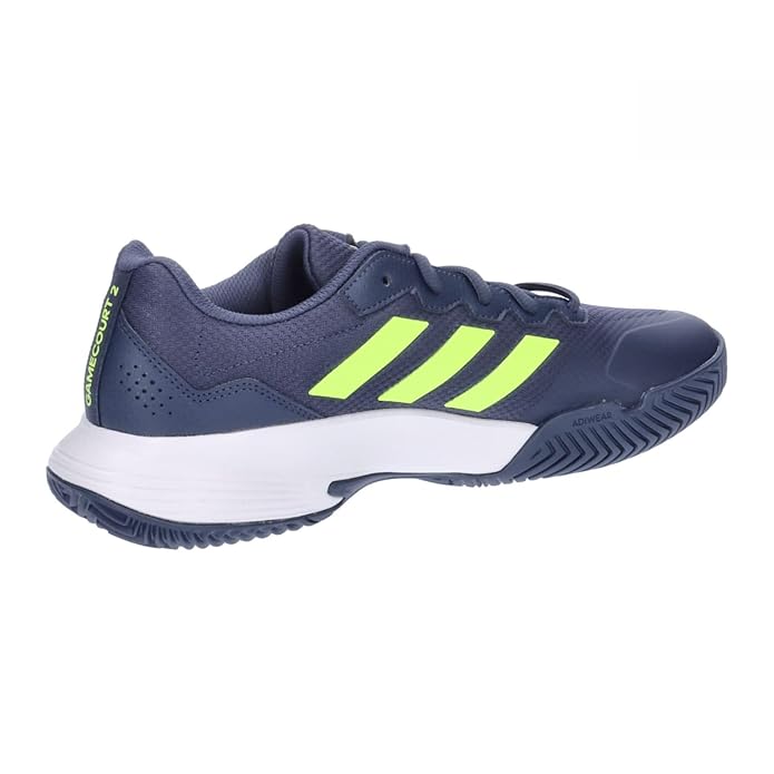 Adidas Game Court 2.0 Men's Tennis Shoe |Shadow Navy/Lucid Lemon/Cloud White