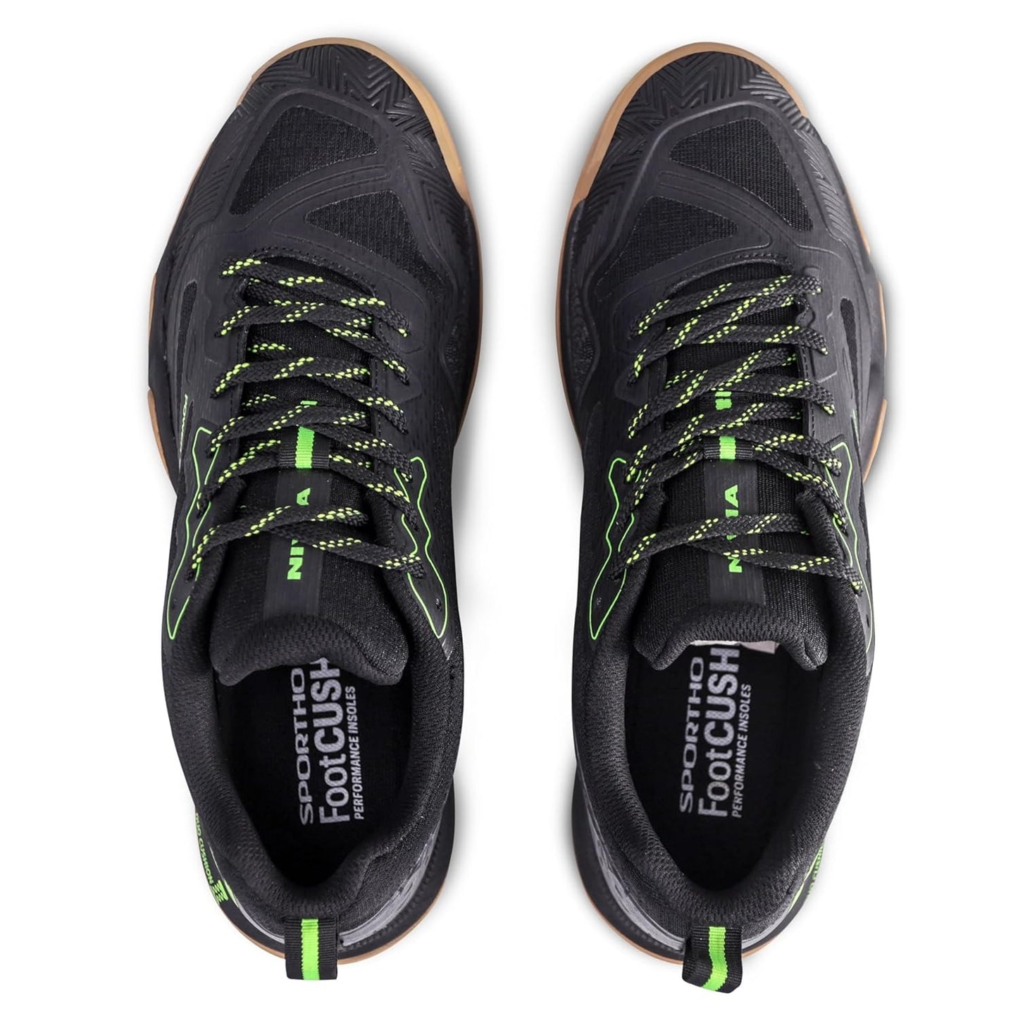 Nivia Powerstrike 4.0 Badminton Shoe | Black