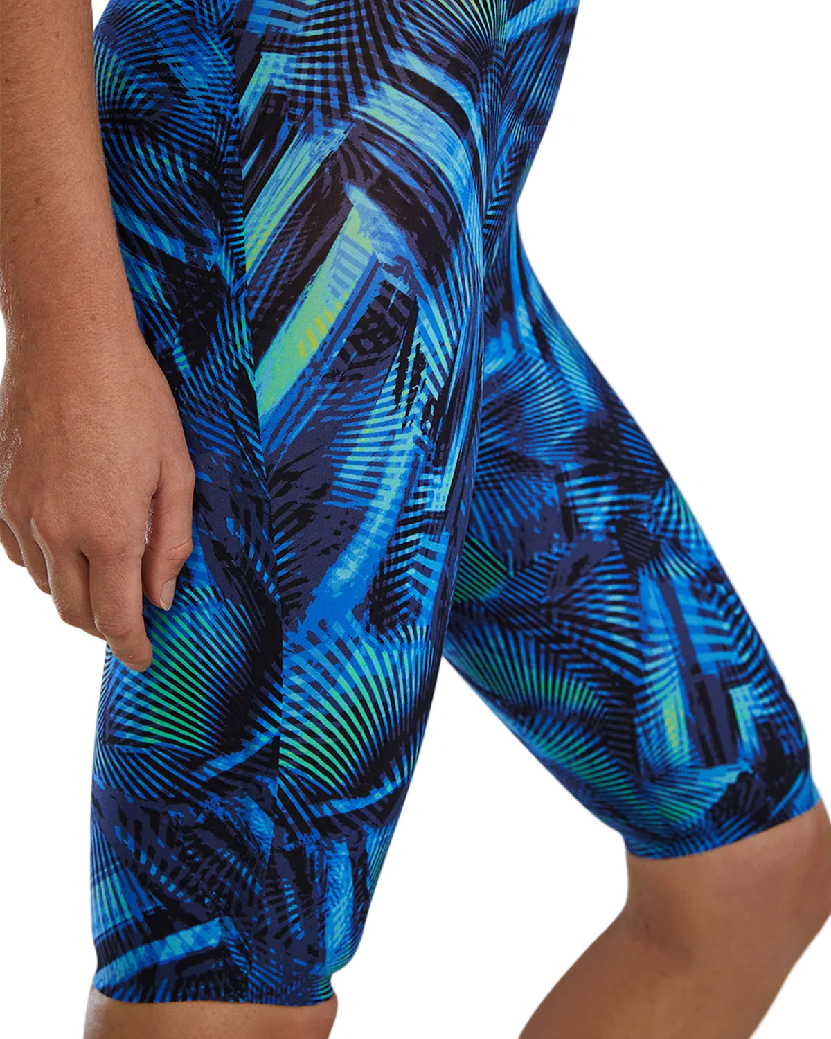 TYR Women's Avictor 2.0 Helux Closed Back Swimsuit | Blue/Green