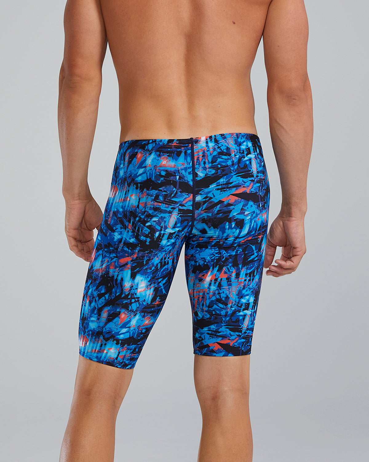 TYR Men's Seismo Durafast Lite Jammer | Red/White/Blue