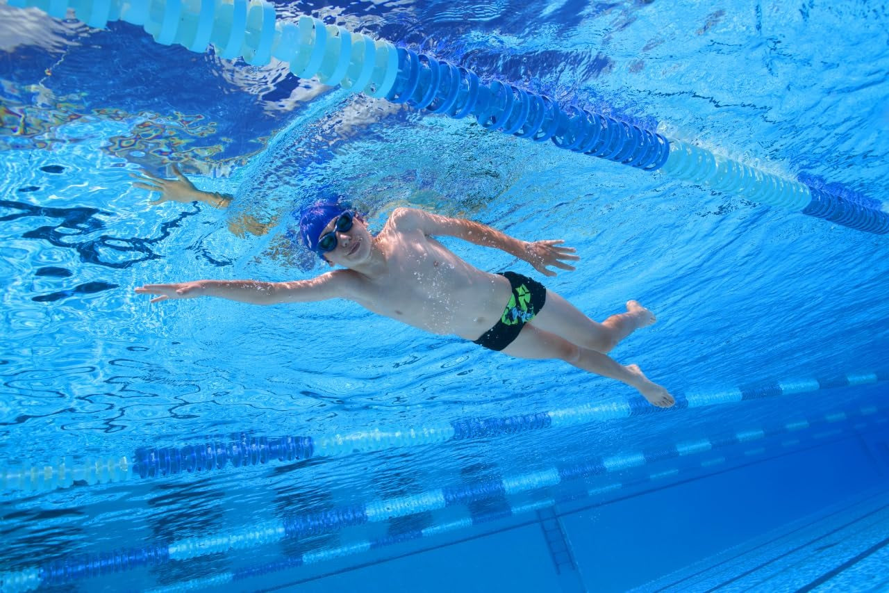 Arena Tracks Junior Racing Goggle | Clear/Blue