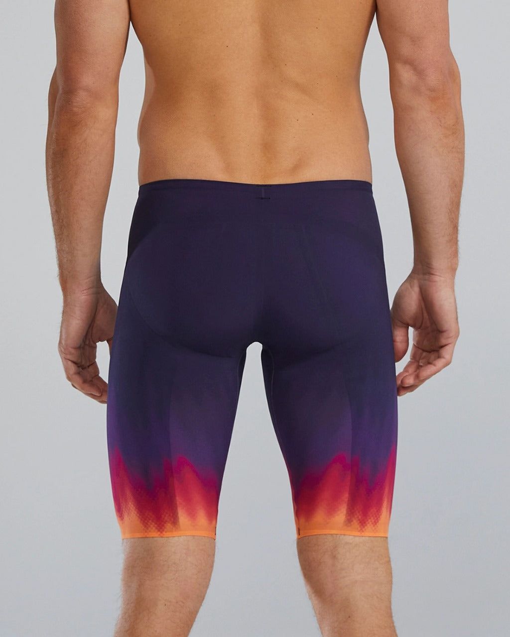 TYR Men's Venzo Influx High Waist Jammer | Navy/Multi