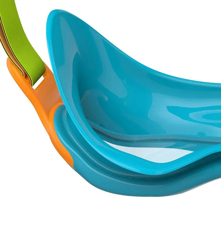Speedo Sea Squad Mask Swim Goggles for Tot's | Blue/Green