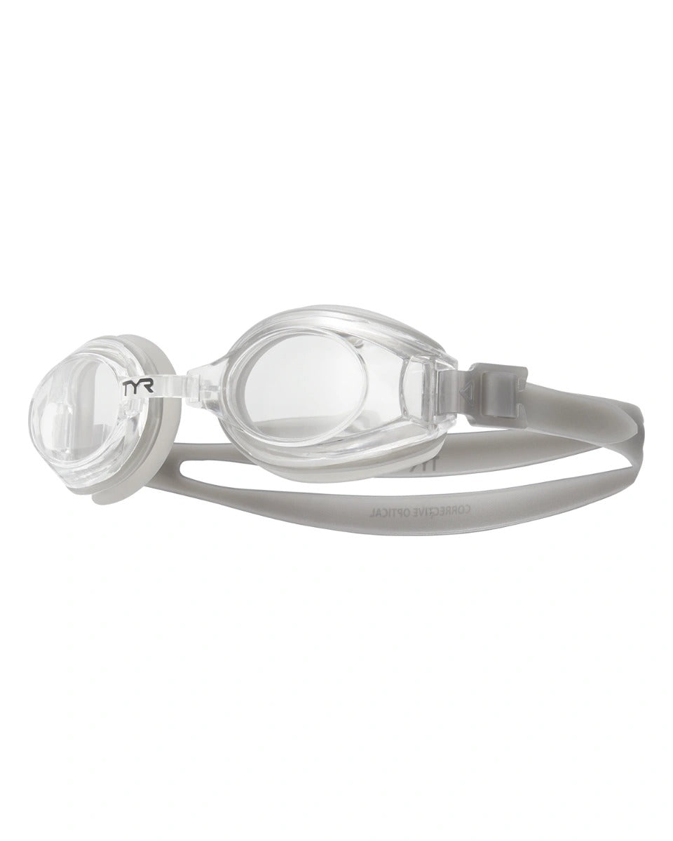 TYR Corrective Optical Swimming Goggles | Clear