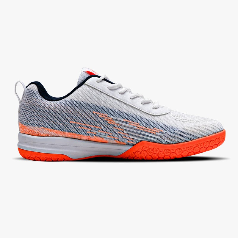 Hundred Blade Lite II Badminton Shoes | White/Navy Orang