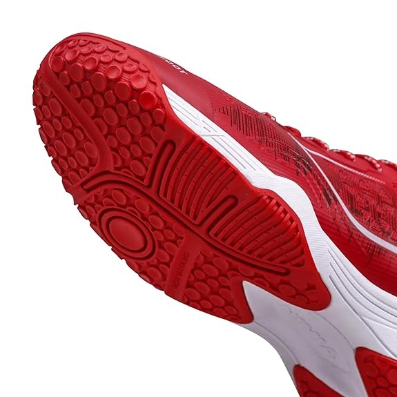 Nivia HY-Court 3.0 Badminton Shoe | Red