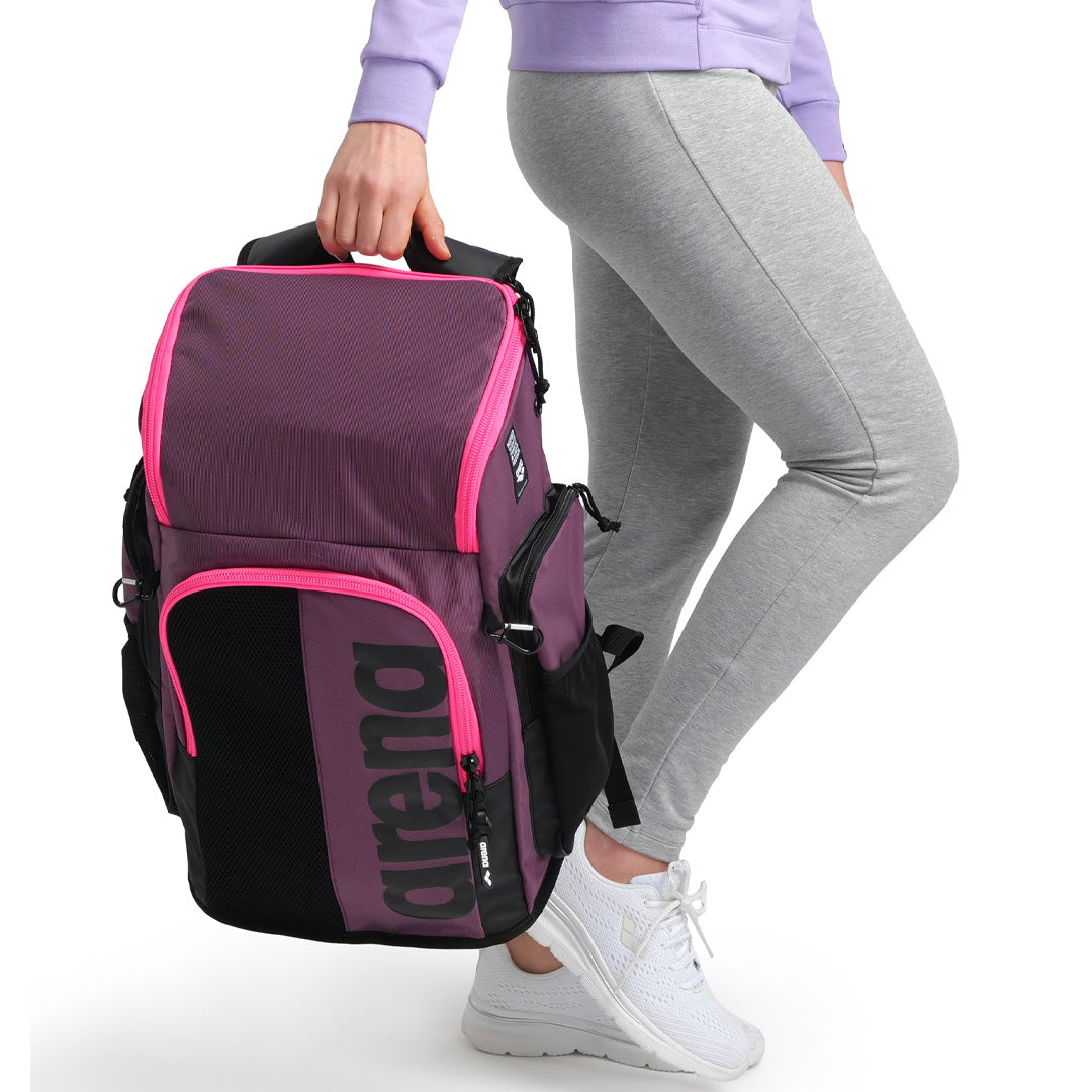 Arena Spiky III Backpack | Plum Neon Pink