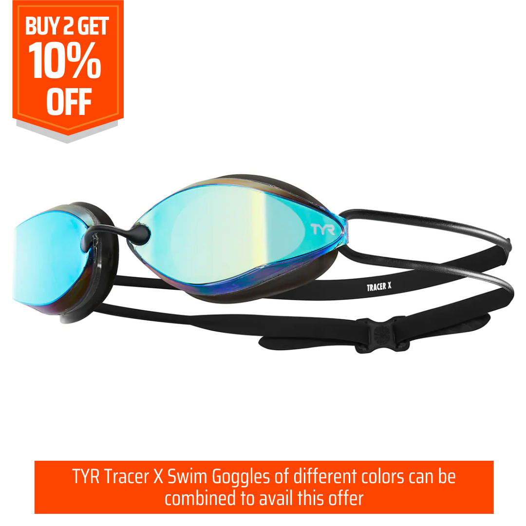 tyr tracer x racing mirrored goggles TYR Tracer-X Racing Nano Mirrored Goggles