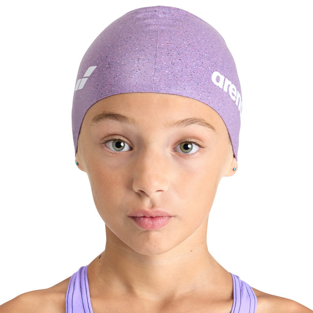 Kids Pink Swim Princess Cap – Latex, Junior Size, New In Bag By AQUALIS