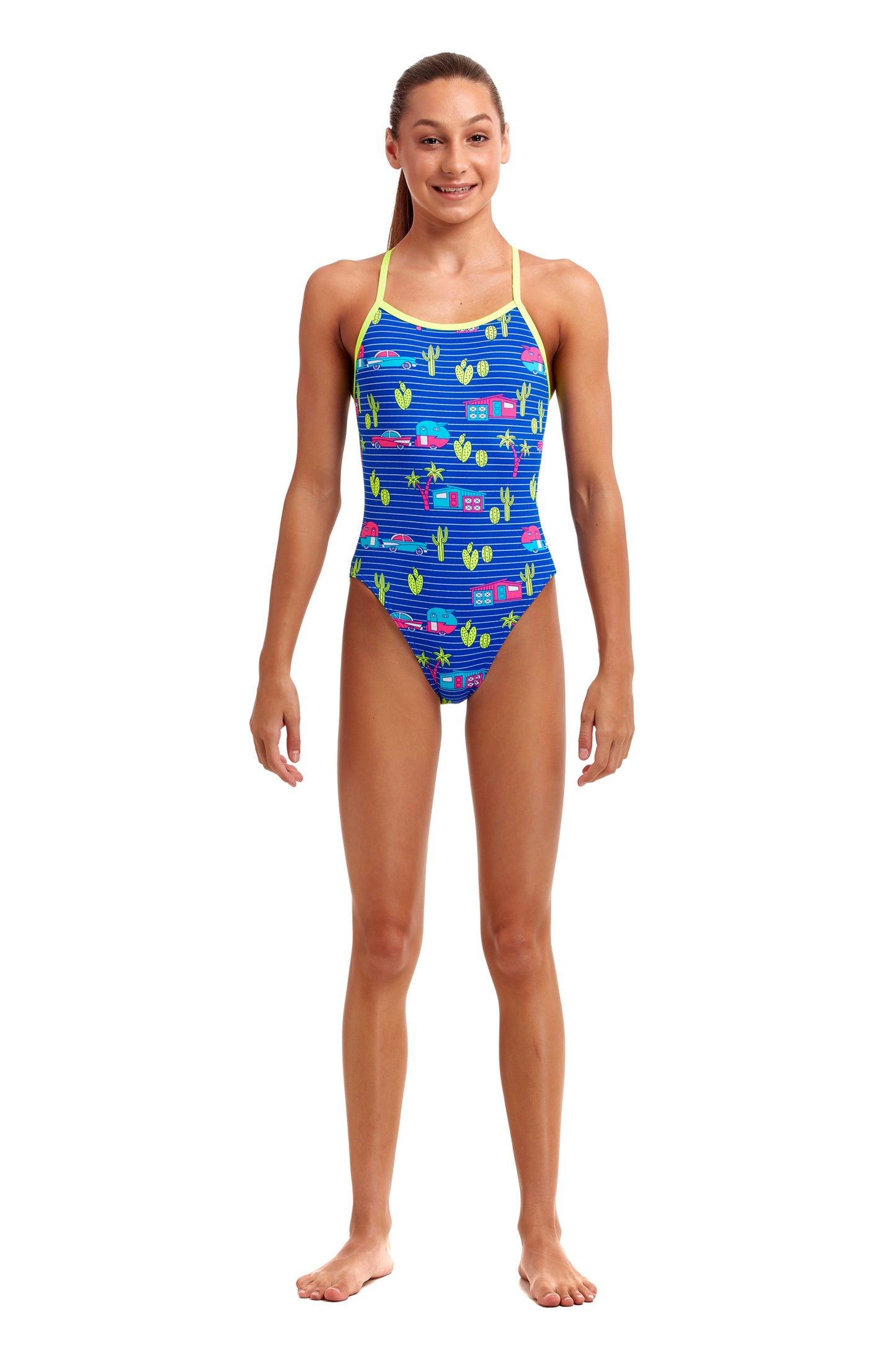 Funkita One Piece Eco| Single Strap | Cadi Shack Swimsuit