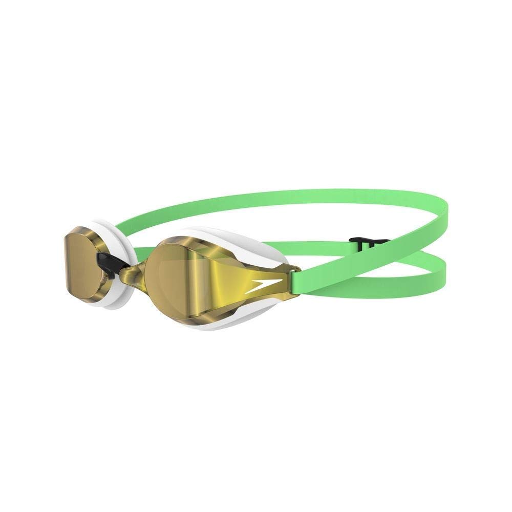 Speedo Speed Socket 2.0 Mirrored Goggle (Green/Gold)