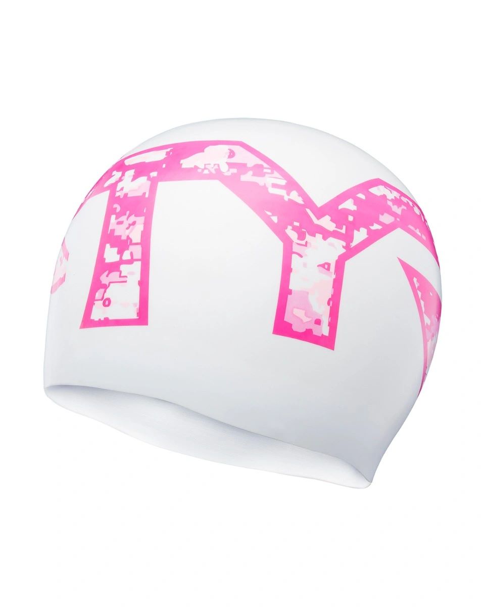 TYR Pink Silicone Swim Cap