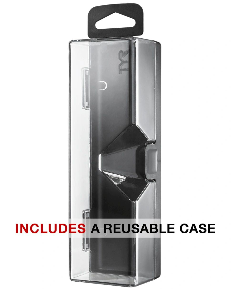 TYR Tracer-X Racing Nano Mirrored Goggles - Silver/Black