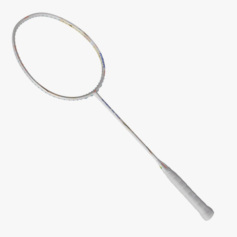 Hundred Nitrix 70 Volta Badminton Racket (Unstrung) | White/Copper 3U