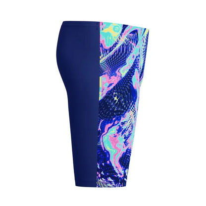 Speedo Men's Fastskin LZR Valor 2.0 Jammer | Navy/Multi