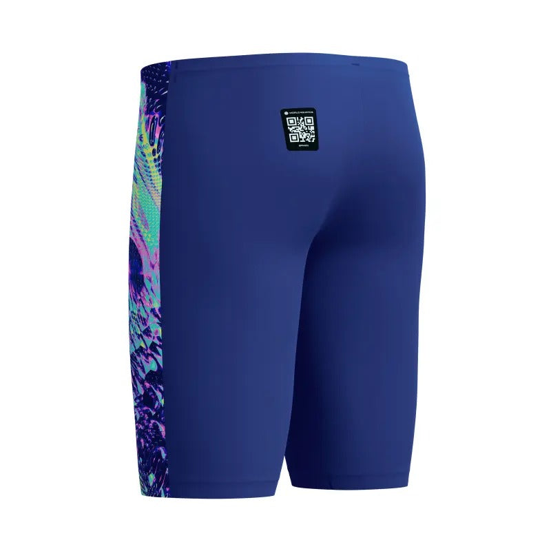 Speedo Men's Fastskin LZR Valor 2.0 Jammer | Navy/Multi