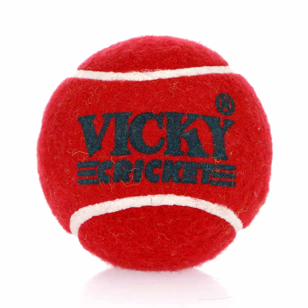 Vicky Cricket Tennis Ball | Red
