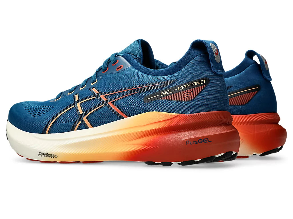 Asics Gel Kayano 31 Men's Running Shoe | Rich Navy/Spice Latte
