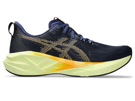 Asics Novablast 5 Men's Running Shoe | Indigo Blue/Amber