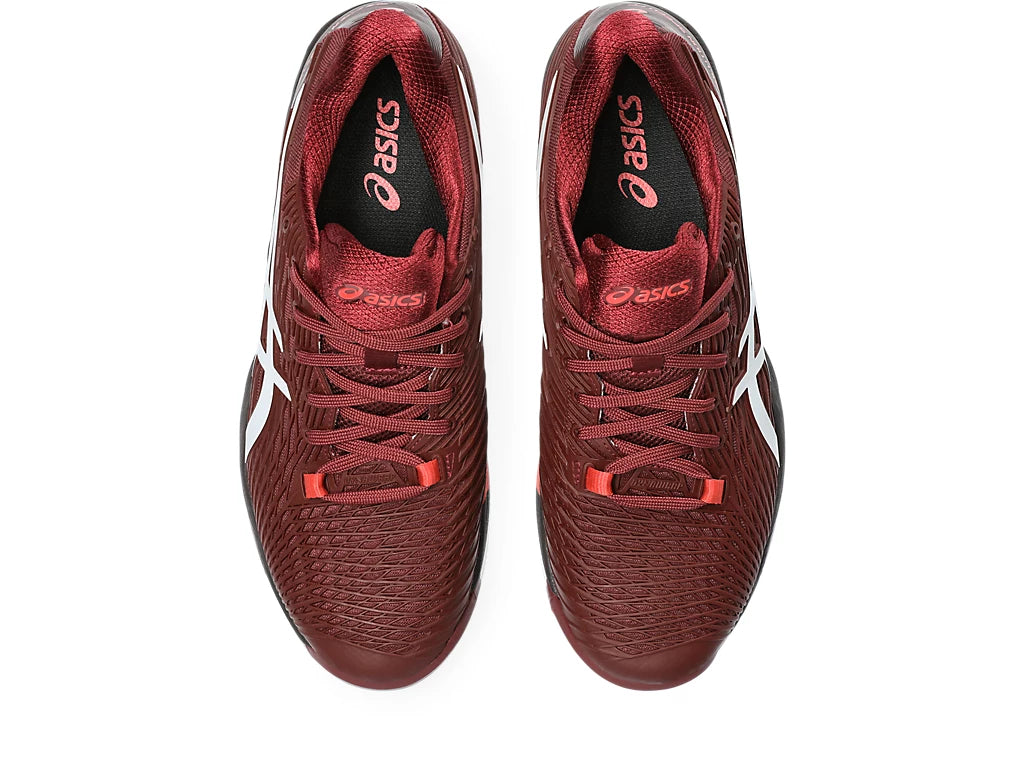Asics Solution Speed FF 2 Tennis Shoe - Antique Red/White