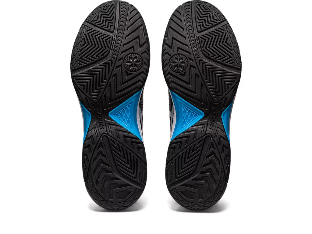 Asics Gel Dedicate 7 Tennis Shoe - Black/Island Blue