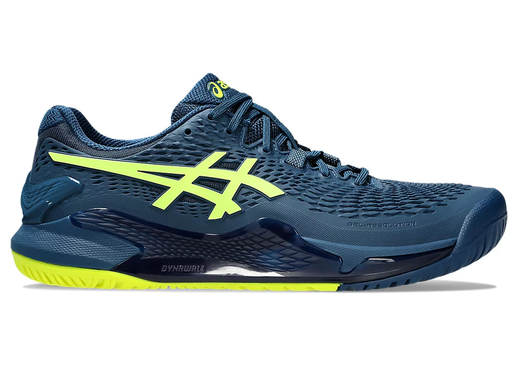 Asics Gel Resolution 9 Tennis Shoe Mako Blue Safety Yellow Achivr asics-gel-resolution-9-tennis-shoe-mako-blue-safety-yellow-achivr