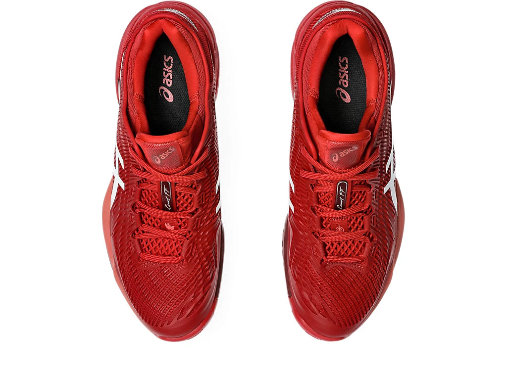 Asics Court FF 3 Novak Tennis Shoe Cranberry White Achivr