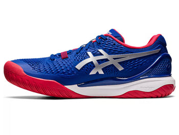 Asics Gel Resolution 9 Limited Edition Tennis Shoe | Asics Blue/Pure Silver