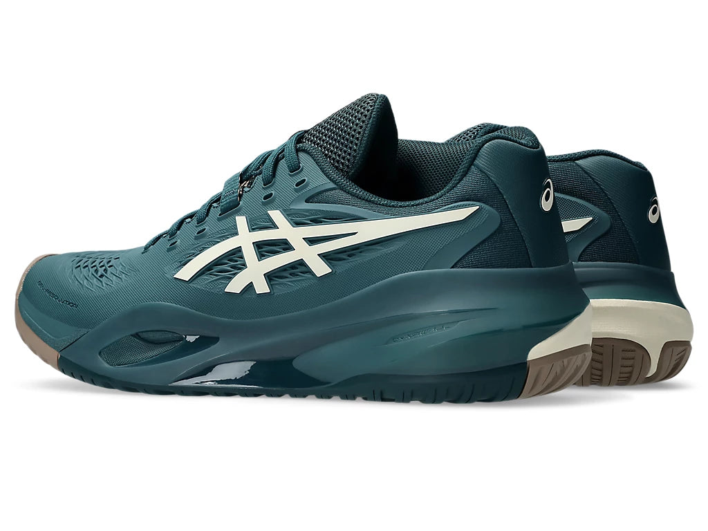 Asics Gel-Resolution X Men's Tennis Shoe |Saxon Green/Birch