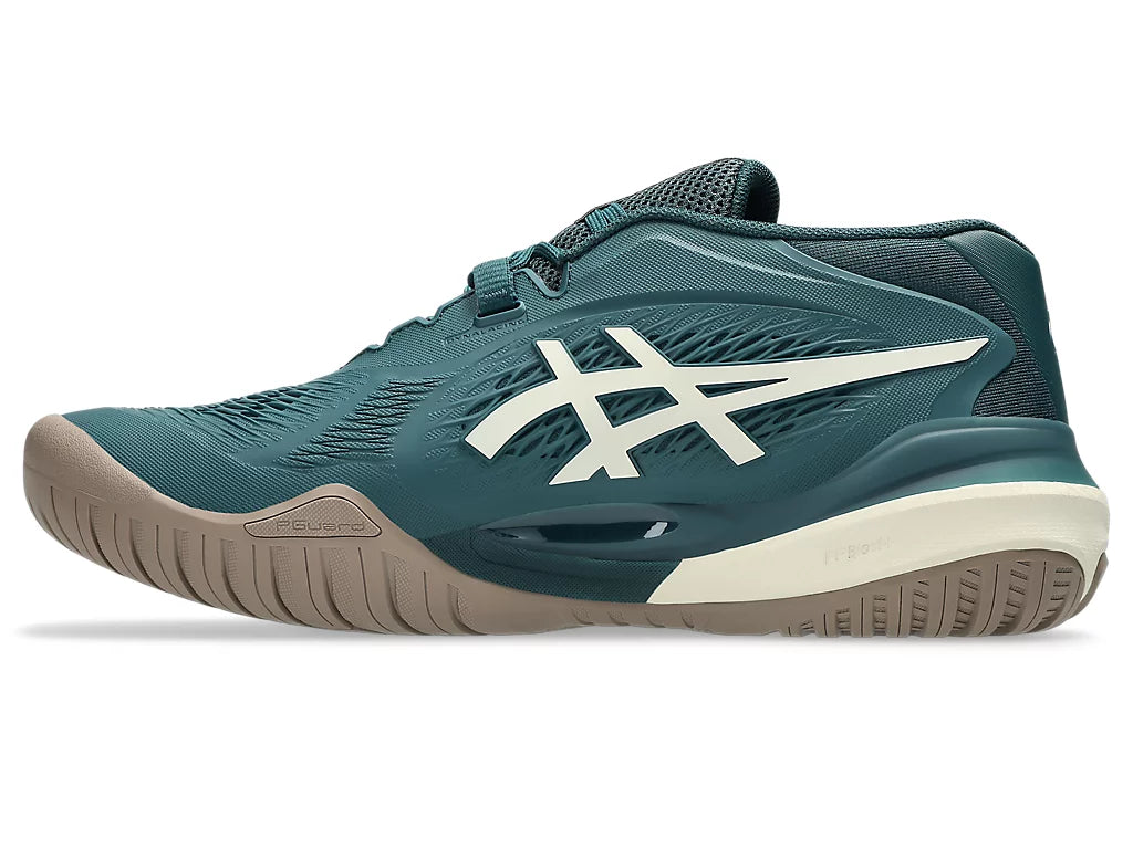 Asics Gel-Resolution X Men's Tennis Shoe |Saxon Green/Birch – Achivr Asics Gel-Resolution X Men's Tennis Shoe |Saxon Green/Birch – Achivr