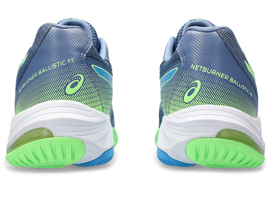 Asics Netburner Ballistic FF 3 Badminton Shoe - Denim Blue/Waterscape