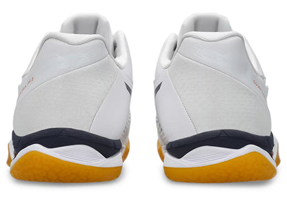 Asics Court Control FF 3 Badminton Shoe | White/Indigo Fog