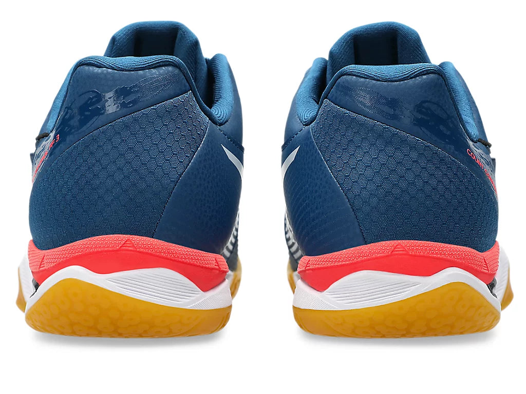 Asics Court Control FF 3 Badminton Shoe | Mako Blue/Piedmont Grey