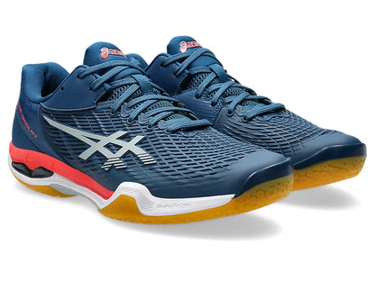 Asics Court Control FF 3 Badminton Shoe | Mako Blue/Piedmont Grey