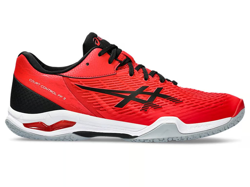 Asics red 2025 black