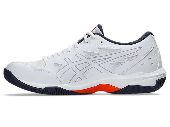 Asics Gel Rocket 11 Badminton Shoe | White/Indigo Fog