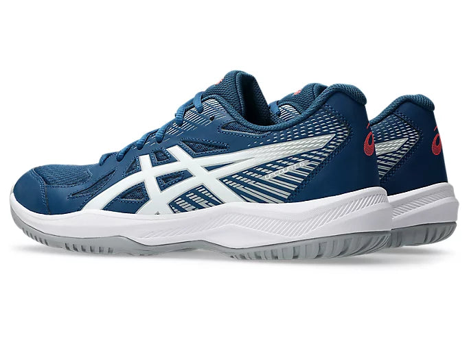 Asics Upcourt 6 Badminton Shoes | Mako Blue/White