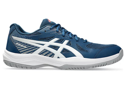 Asics Upcourt 6 Badminton Shoes | Mako Blue/White