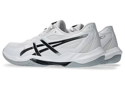 Asics Gel Rocket 12 Badminton Shoe | White/Black