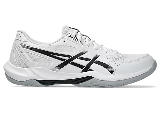 Asics Gel Rocket 12 Badminton Shoe | White/Black