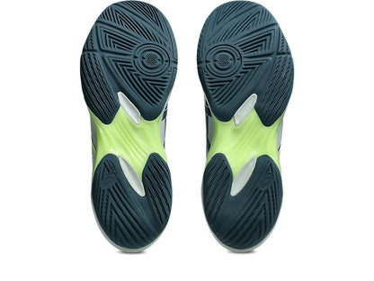 Asics Gel Rocket 12 Badminton Shoe | Lichen Rock/Tranquil Teal