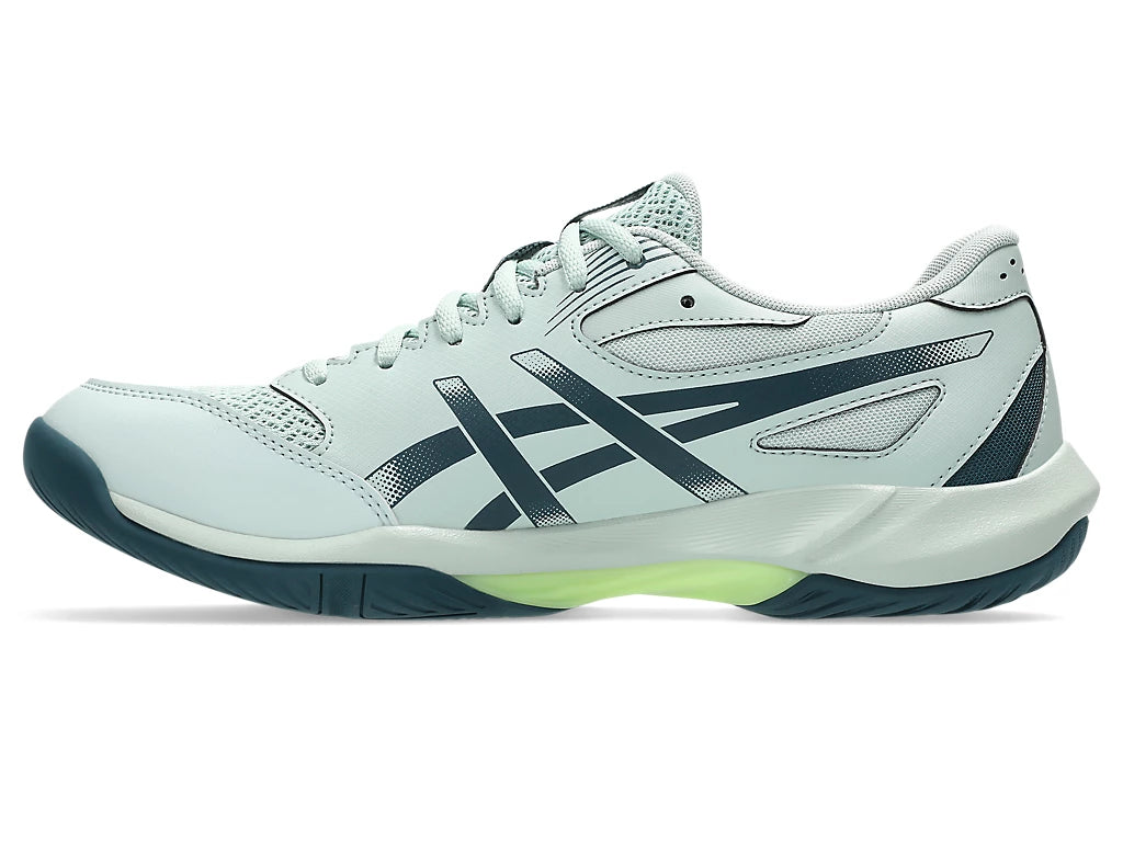 Asics Gel Rocket 12 Badminton Shoe | Lichen Rock/Tranquil Teal