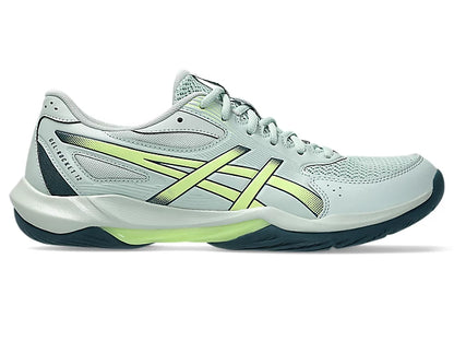Asics Gel Rocket 12 Badminton Shoe | Lichen Rock/Tranquil Teal