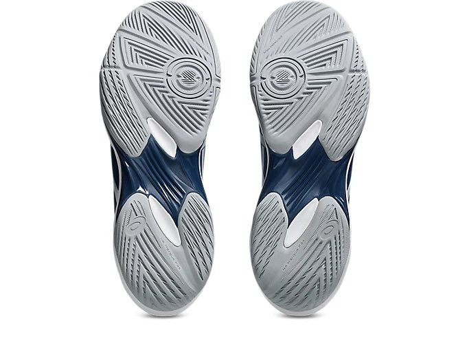 Asics Gel Rocket 12 Badminton Shoe | Mako Blue/Piedmont Grey