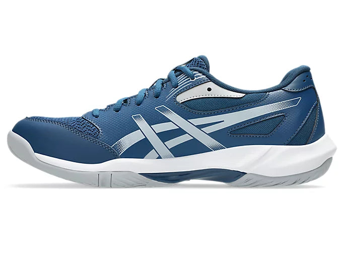 Asics Gel Rocket 12 Badminton Shoe | Mako Blue/Piedmont Grey