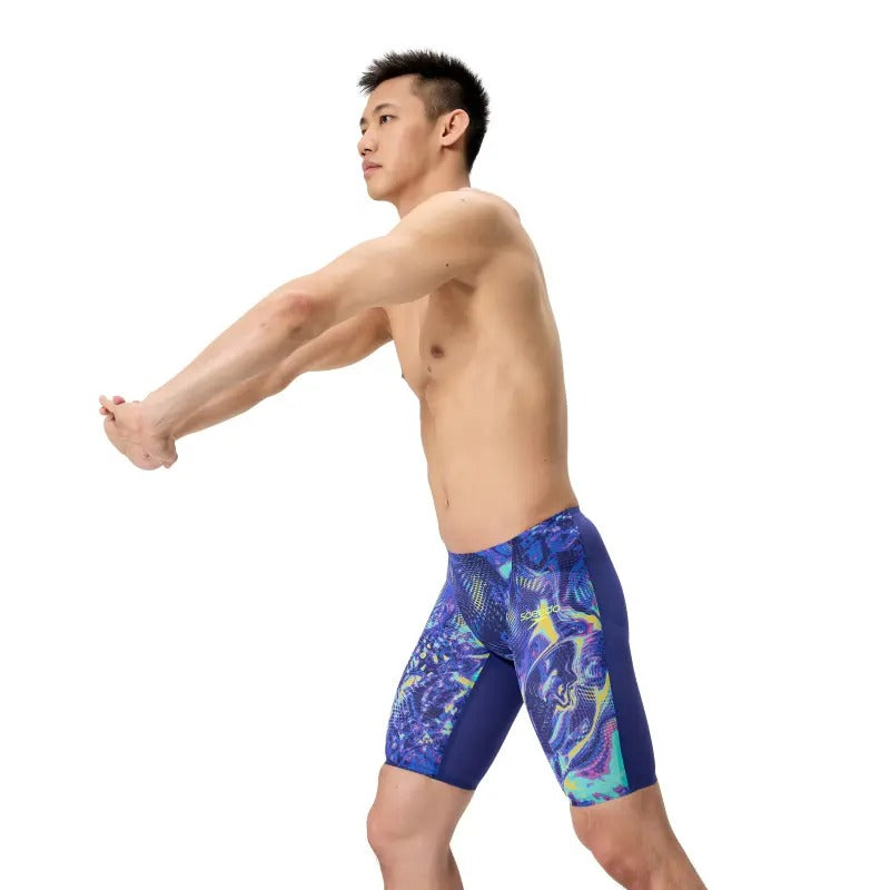 Speedo Men's Fastskin LZR Valor 2.0 Jammer | Navy/Multi