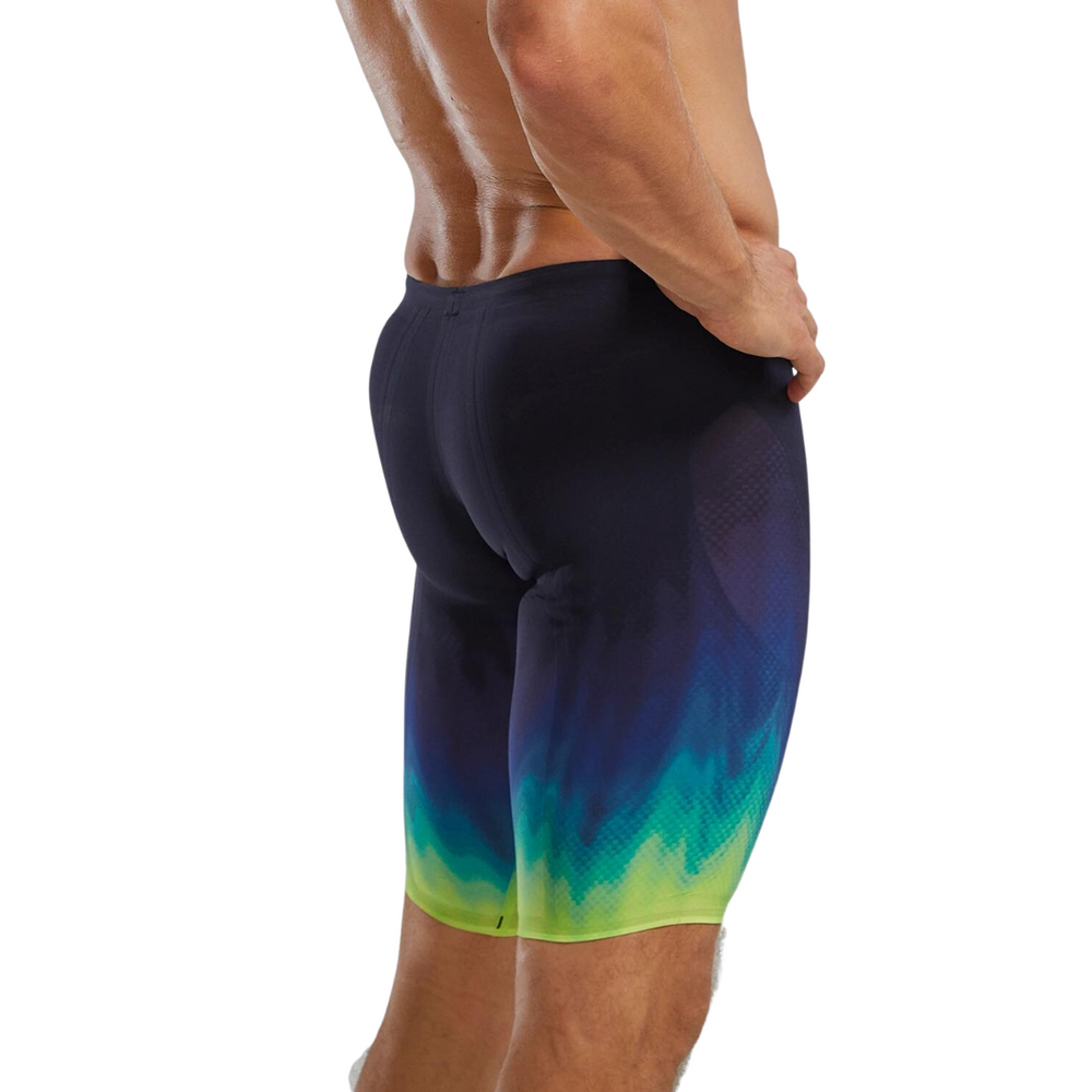 TYR Men's Venzo Influx Jammer | Lime Navy