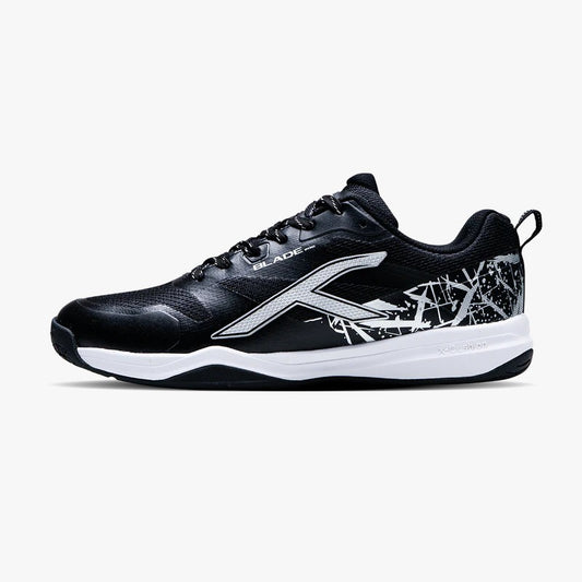 Hundred Blade Pro Badminton Shoes | Black/Silver