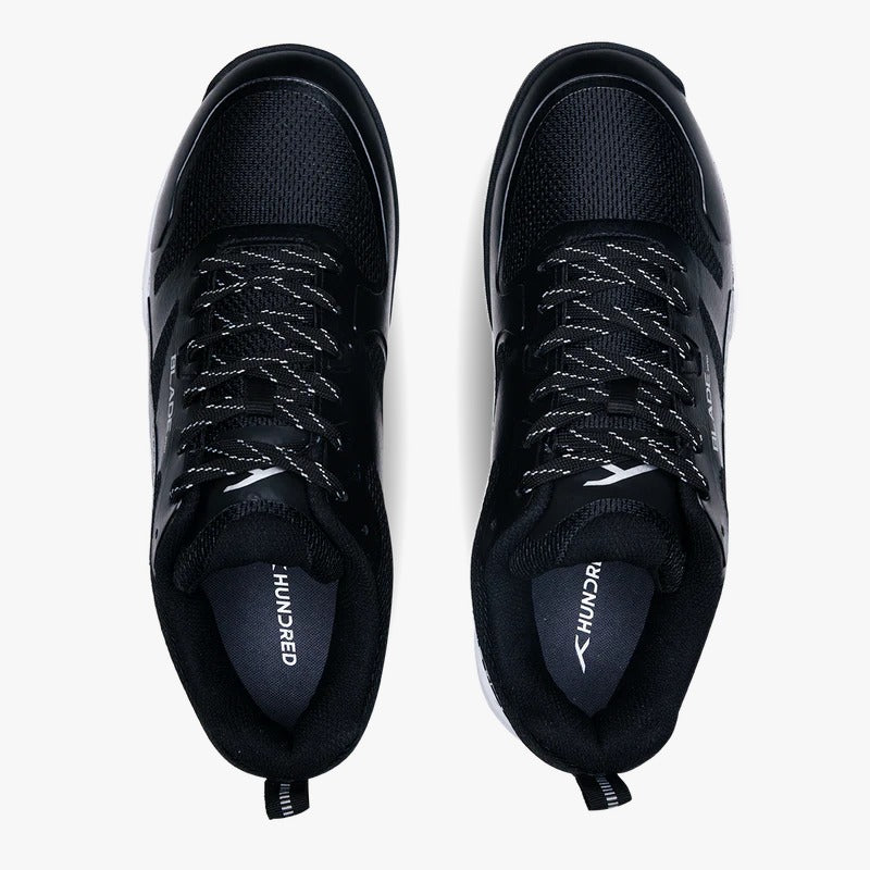 Hundred Blade Pro Badminton Shoes | Black/Silver